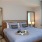 bedroom with large windows