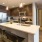 open kitchen with large island