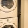 stacked washer and dryer in unit