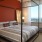Large bedroom with large window