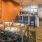 Open-concept dining and kitchen area