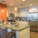 Kitchen with modern lighting